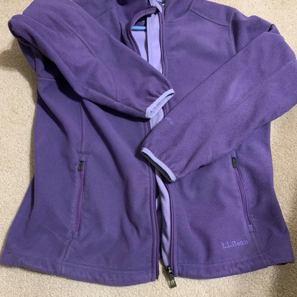 Womens L.L. Bean Hooded Fleece Jacket - Picture 9 of 9